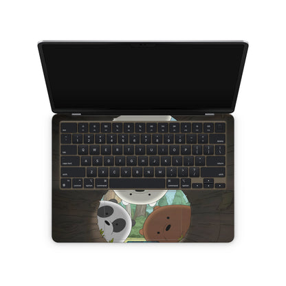 We Bare Bear Macbook Skins