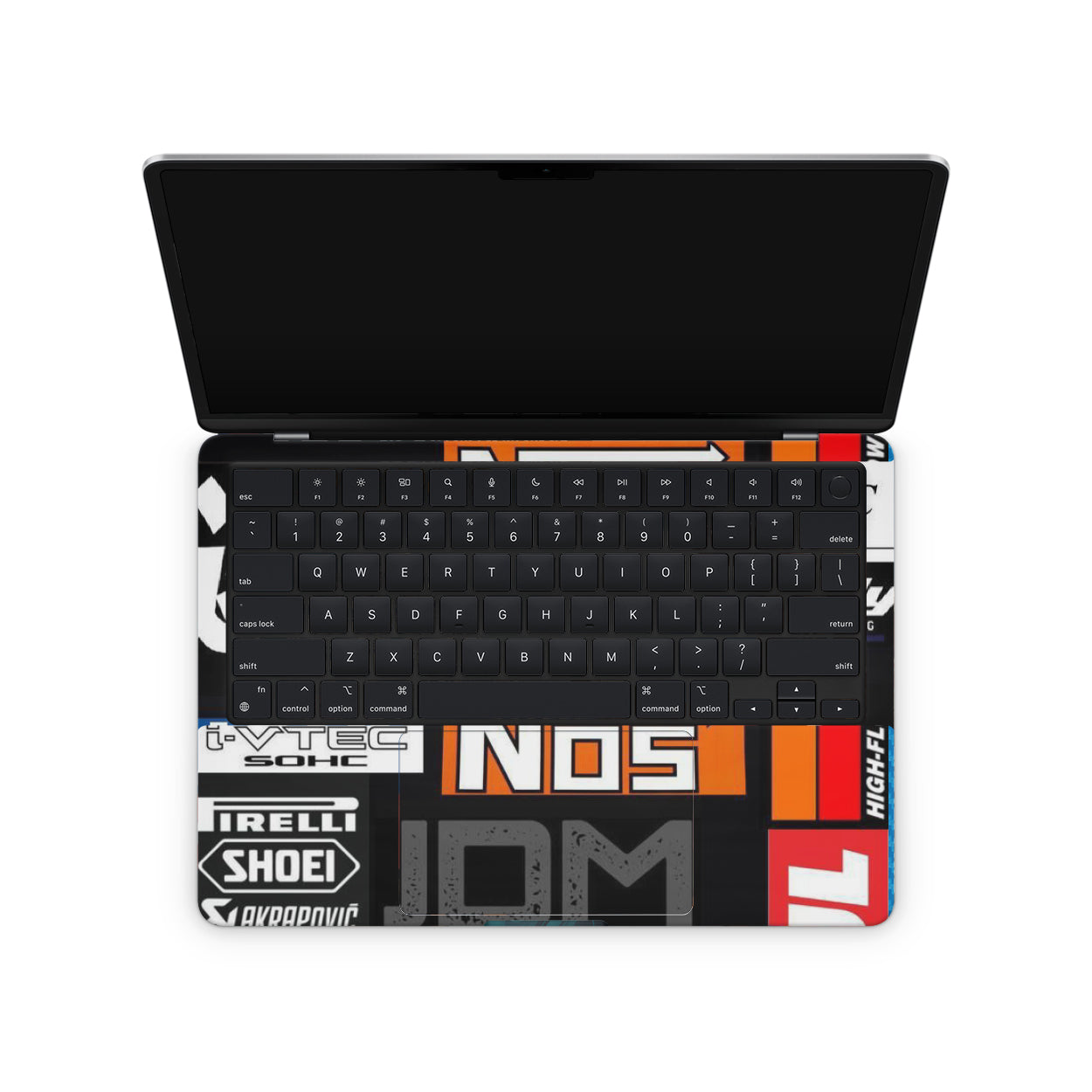 Race Sticker Macbook Skin