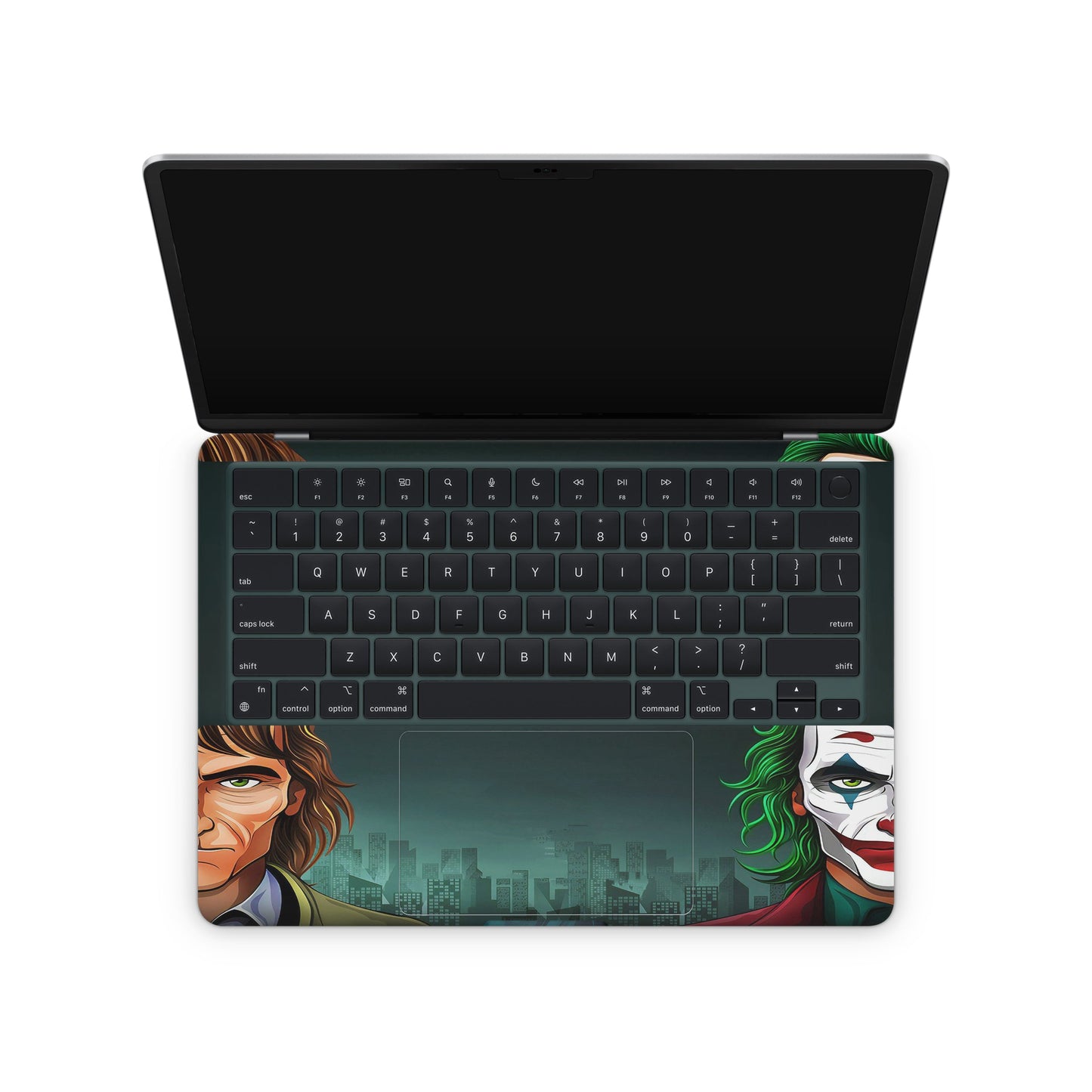 Macbook Skin - Joker theme design (inside)