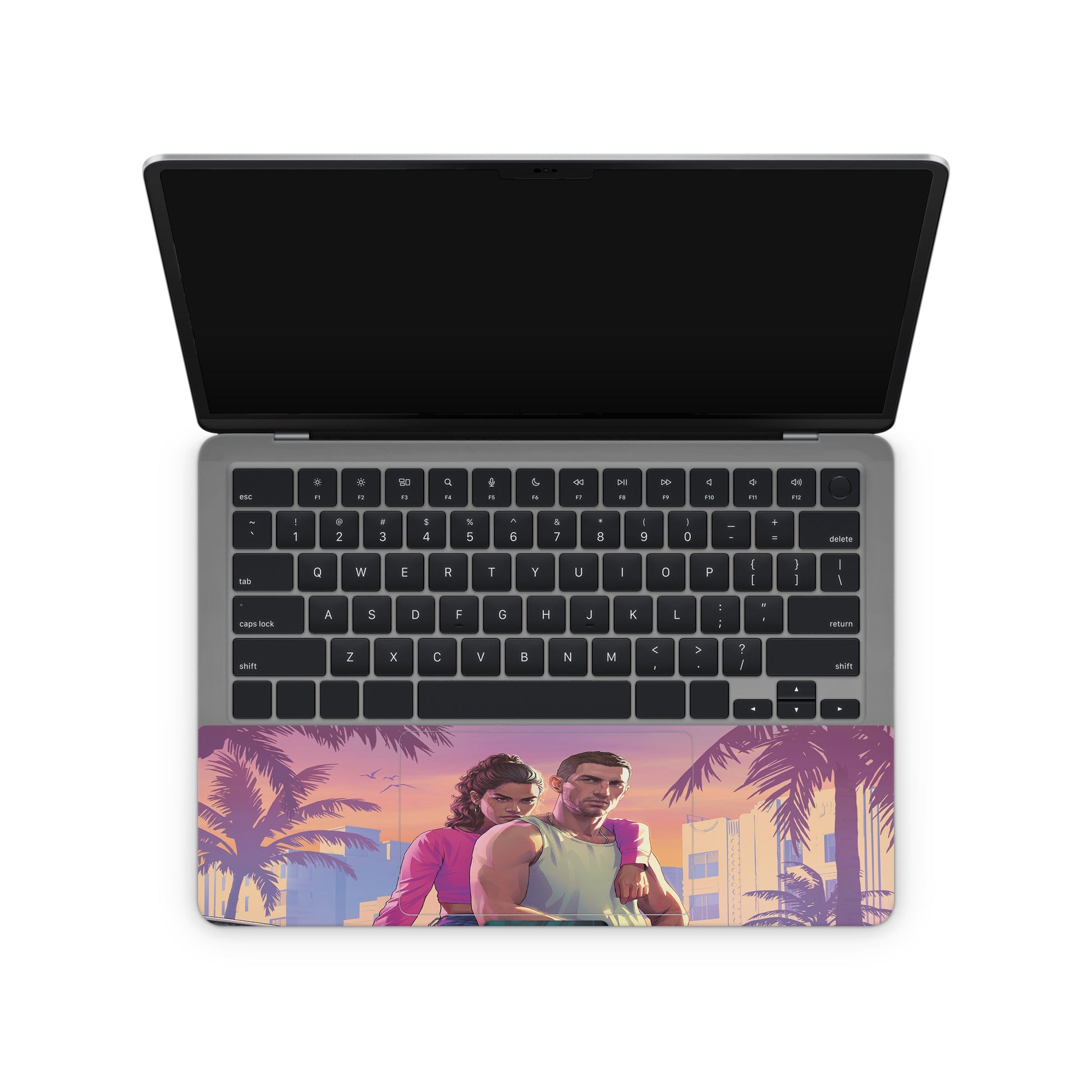 GTA 6 Theme Laptop Skins