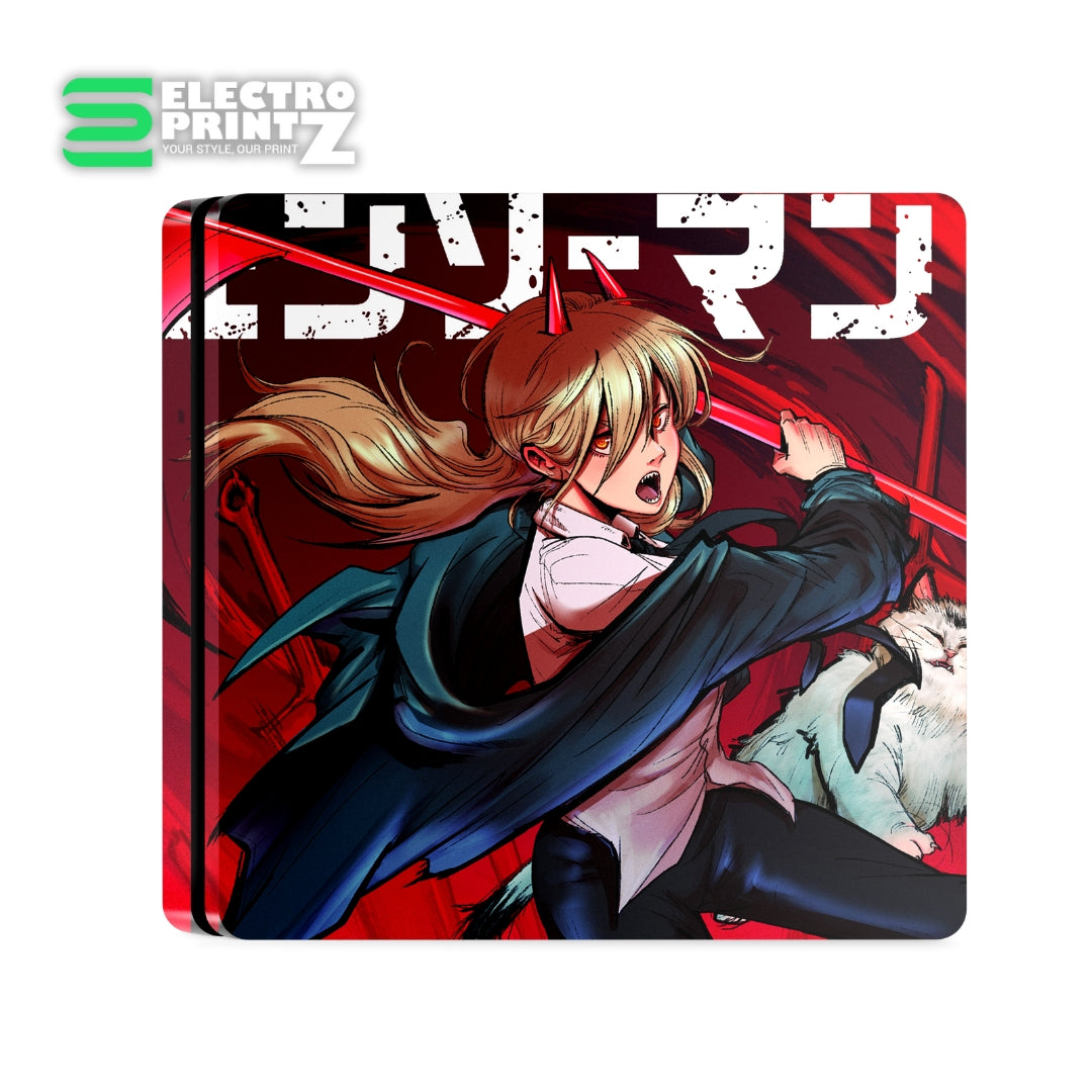 Power from Chainsaw Man PS4 Console Skin - console skins