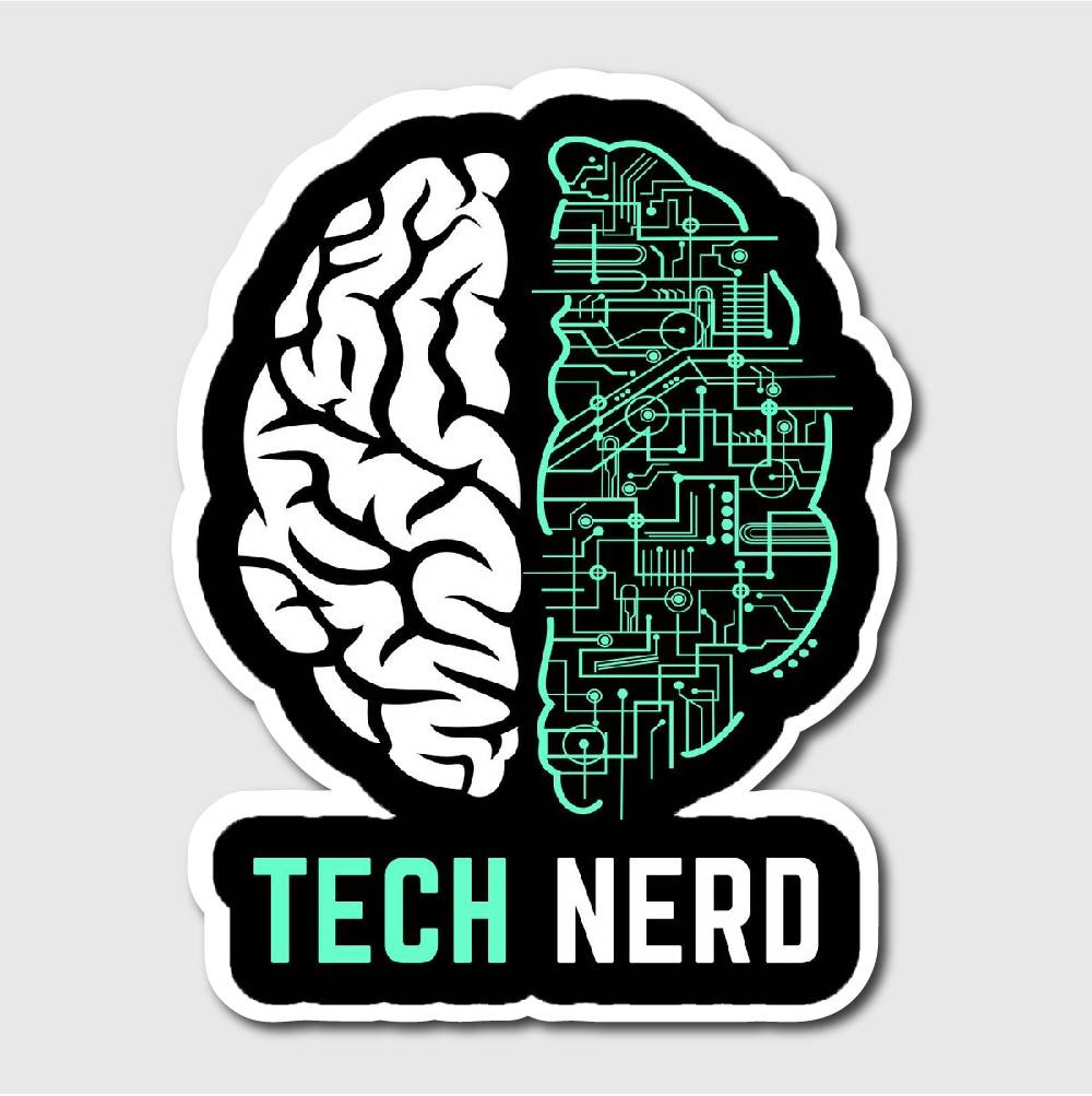 Tech Nerd Sticker