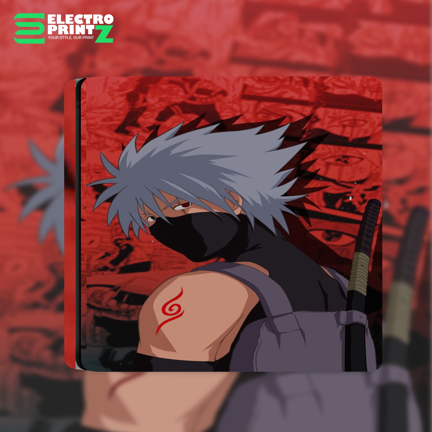 PS4 Kakashi Hatake skin for console - console skins