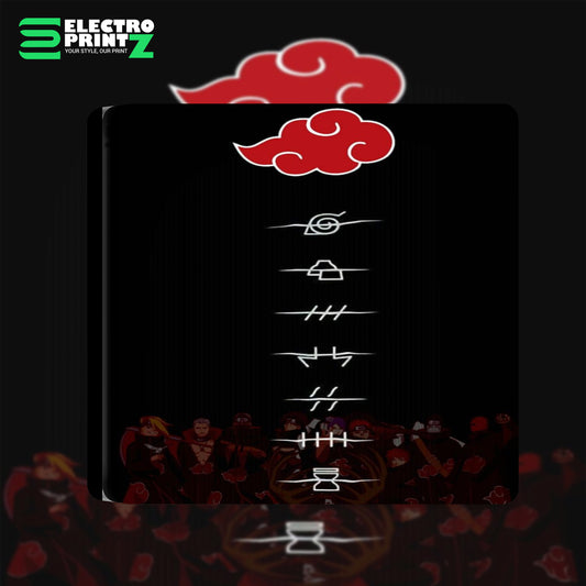 PS4 Naruto Akatsuki skin for console - console skins