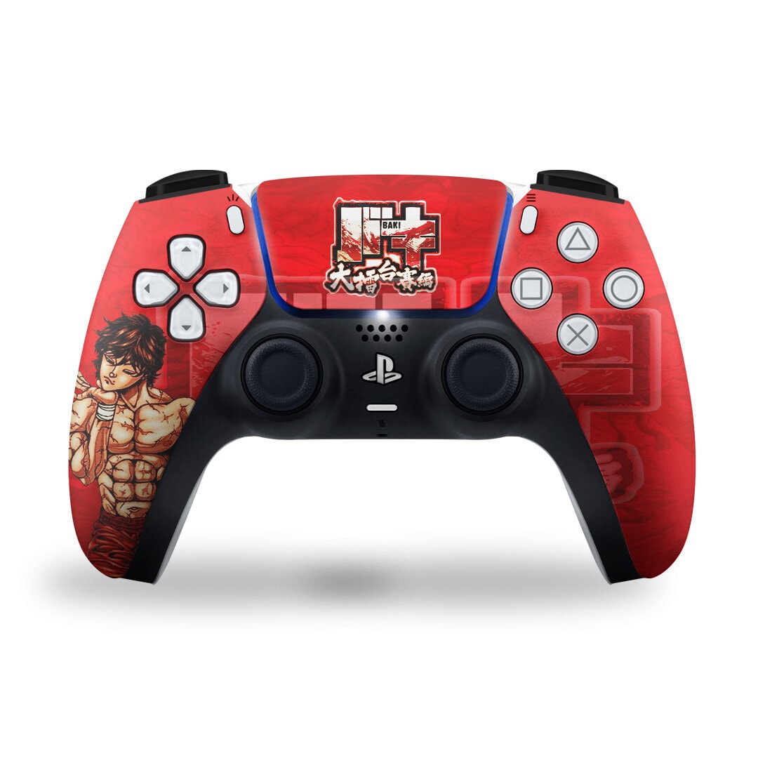 PS5 Baki Hanma Controller Skin 2x - controller skins