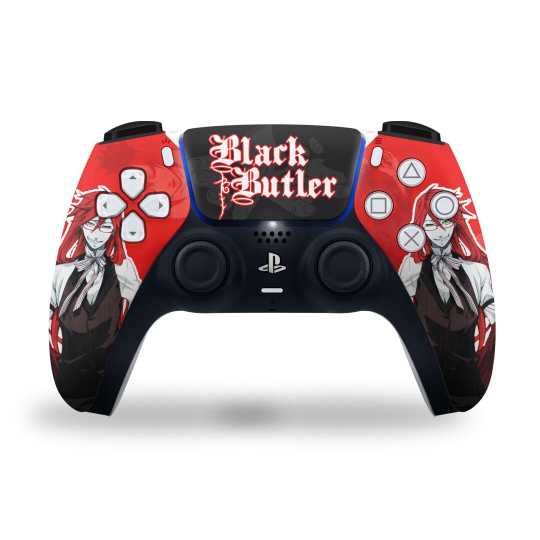 PS5 Black Butler Sebastain Controller Skin 2x - controller skins