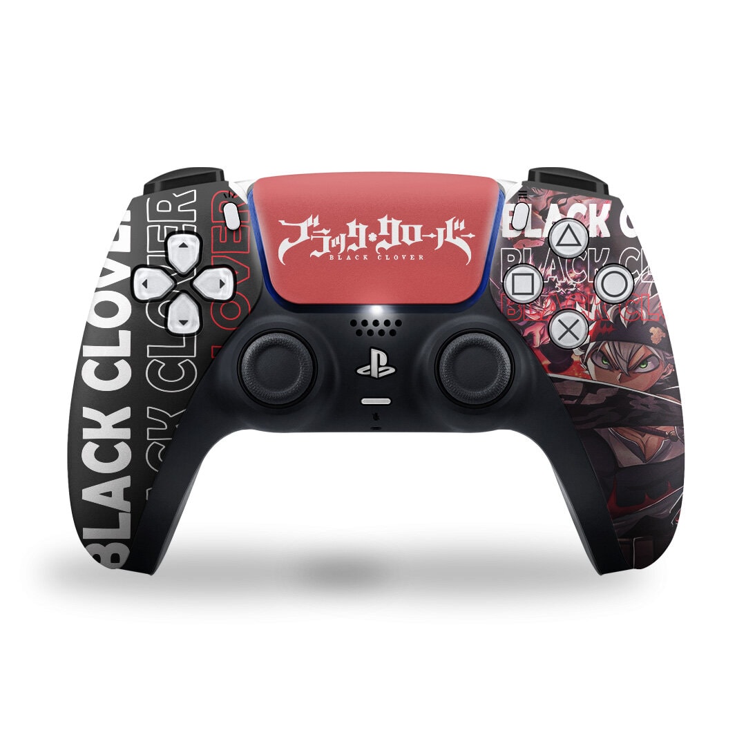 PS5 Black Clover Controller Skin 2x - controller skins