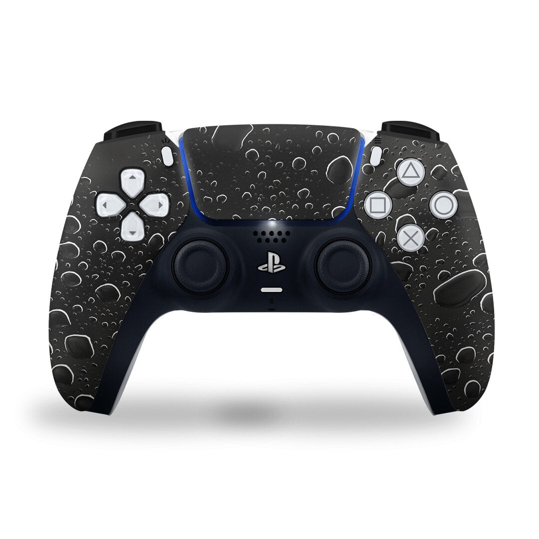 PS5 Black Drop Controller Skin 2x - controller skins