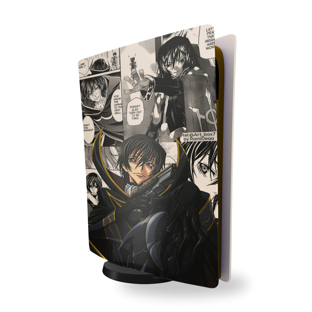 PS5 code geass console skin - console skins