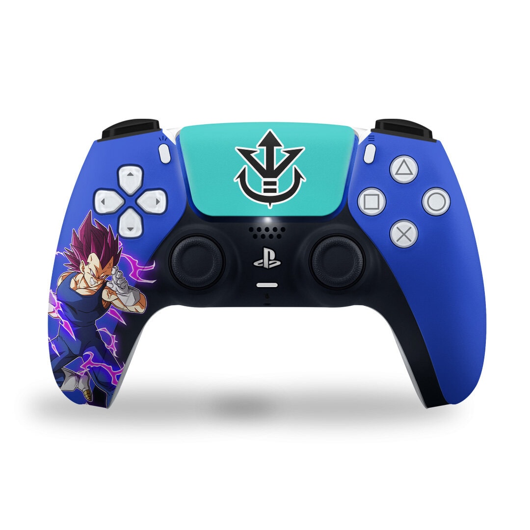 PS5 DBZ Vegetta Controller Skin - controller skins