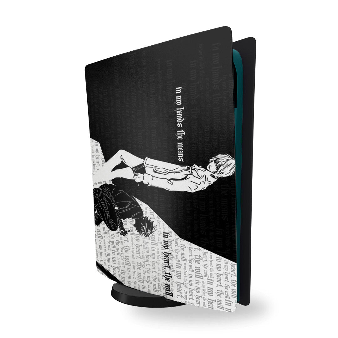 PS5 Death Note Manga Sketch Console Skin - console skins