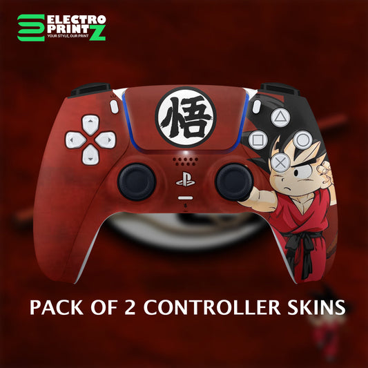 PS5 dragon ball controller skin 2x - controller skins