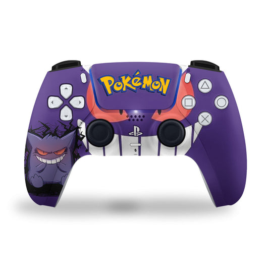 pokemon skin for ps5 custom controller gengar