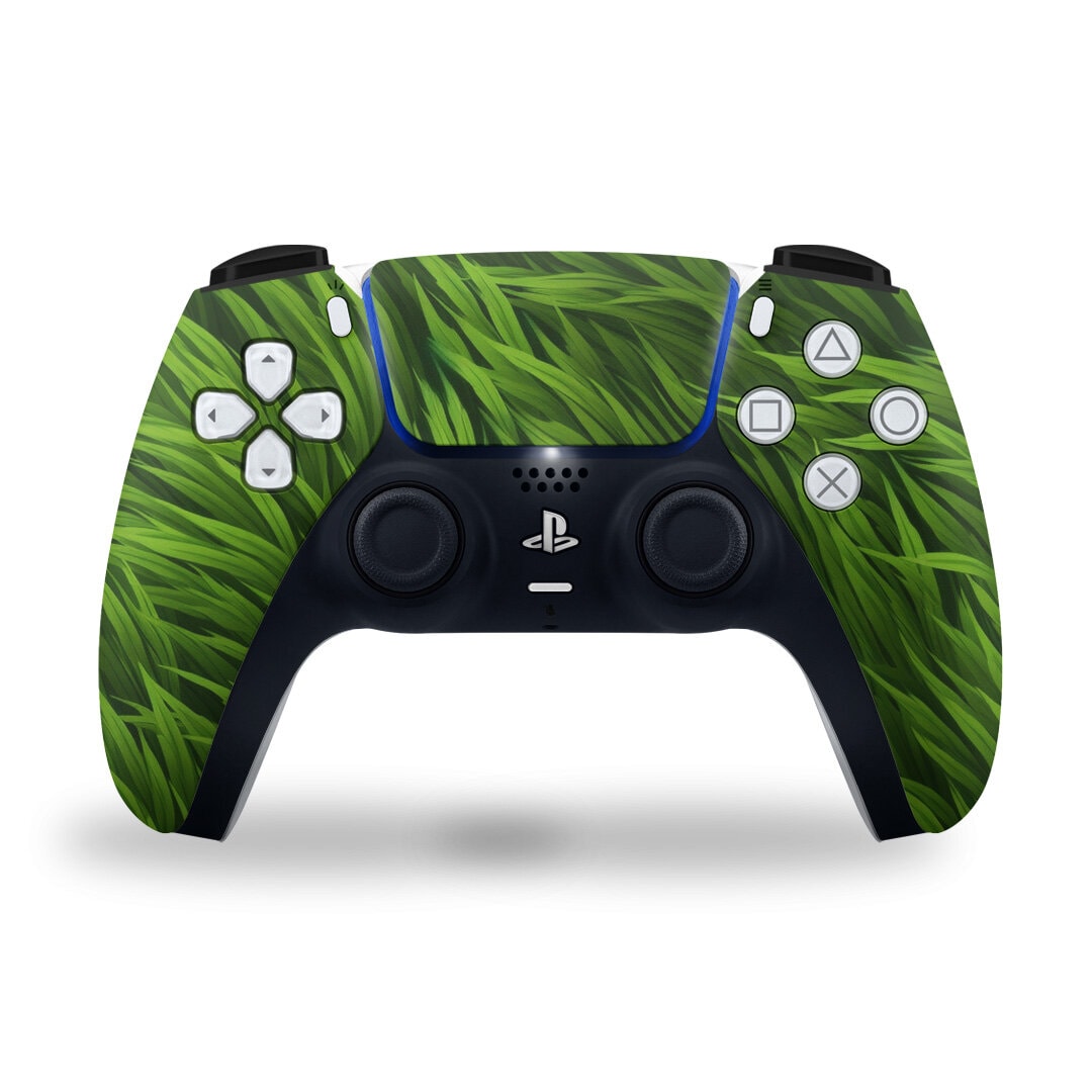 PS5 Grass Controller Skin 2x - controller skins