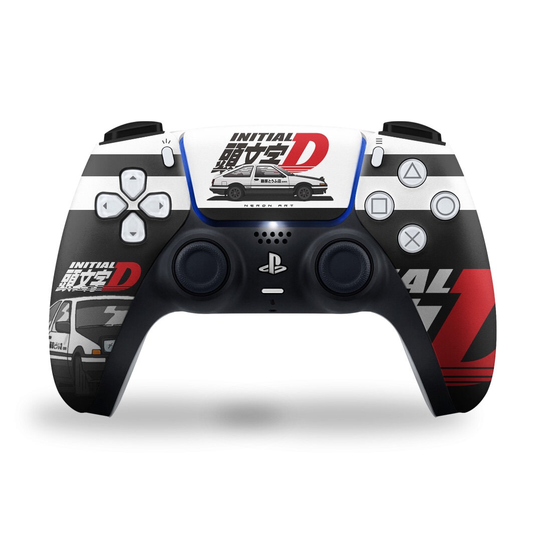 PS5 Initial D Controller Skins 2x - controller skins