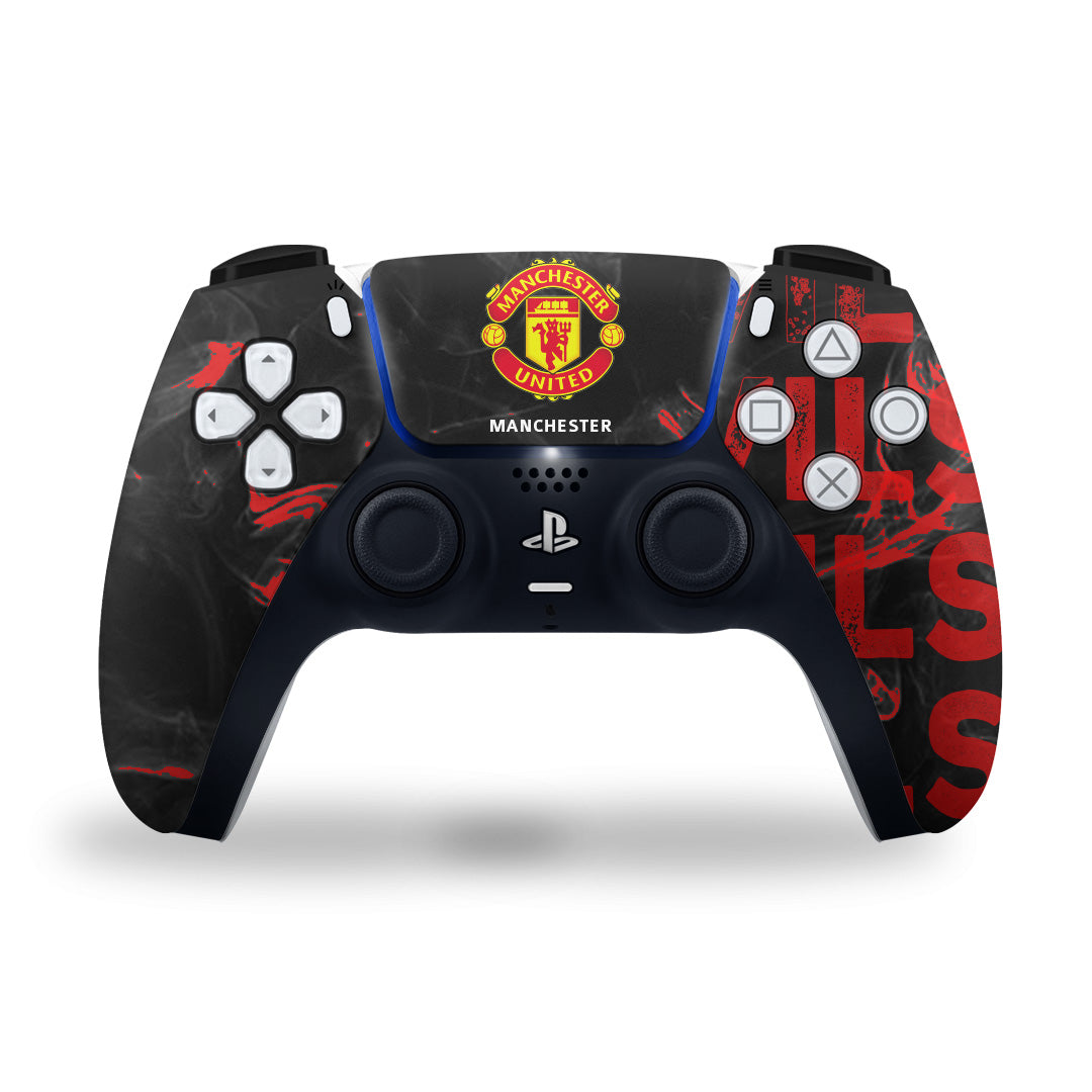 PS5 Manchester United 2023-2024 Theme controller skins 2x - controller skins