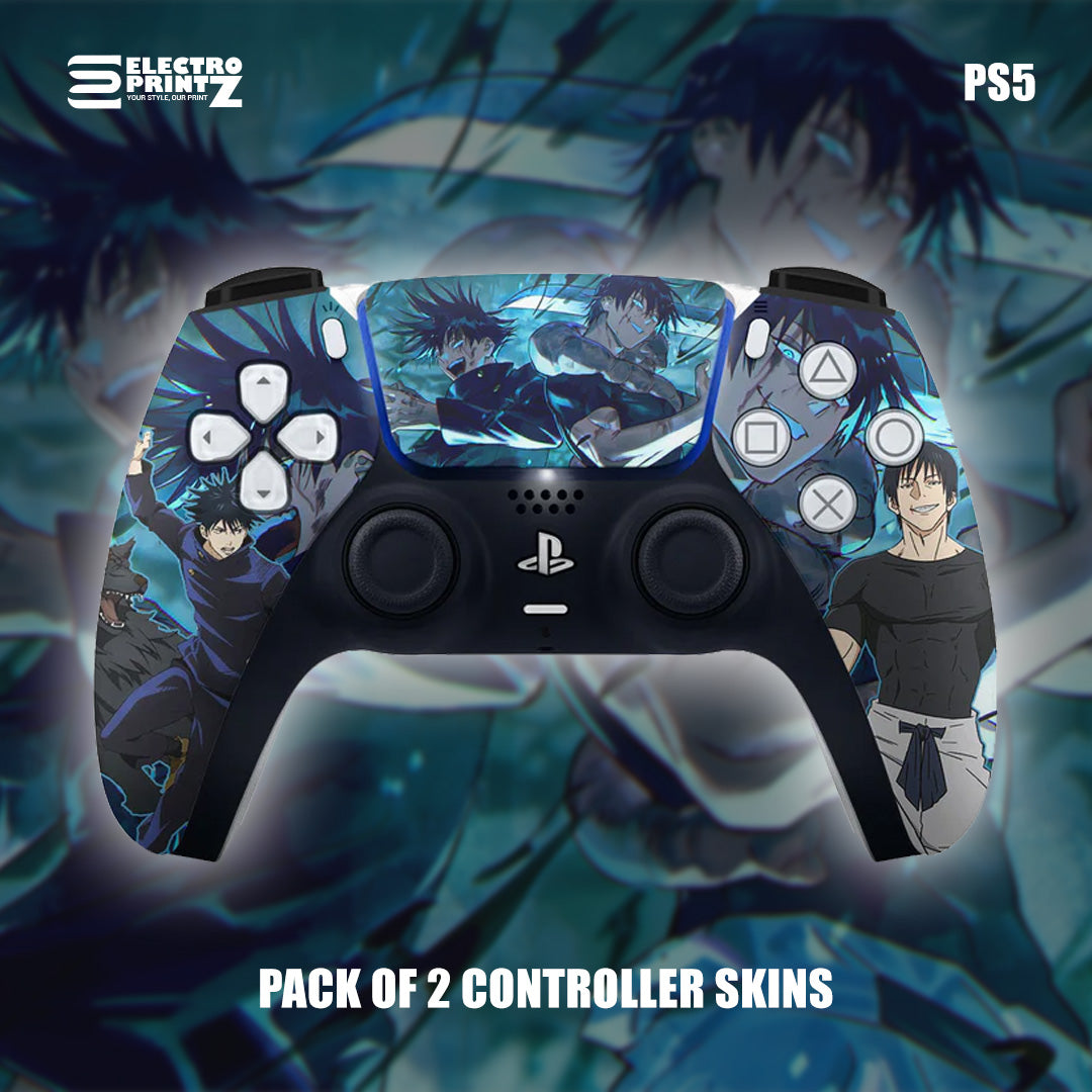 PS5 Megumi and Toji Controller skins 2x - controller skins