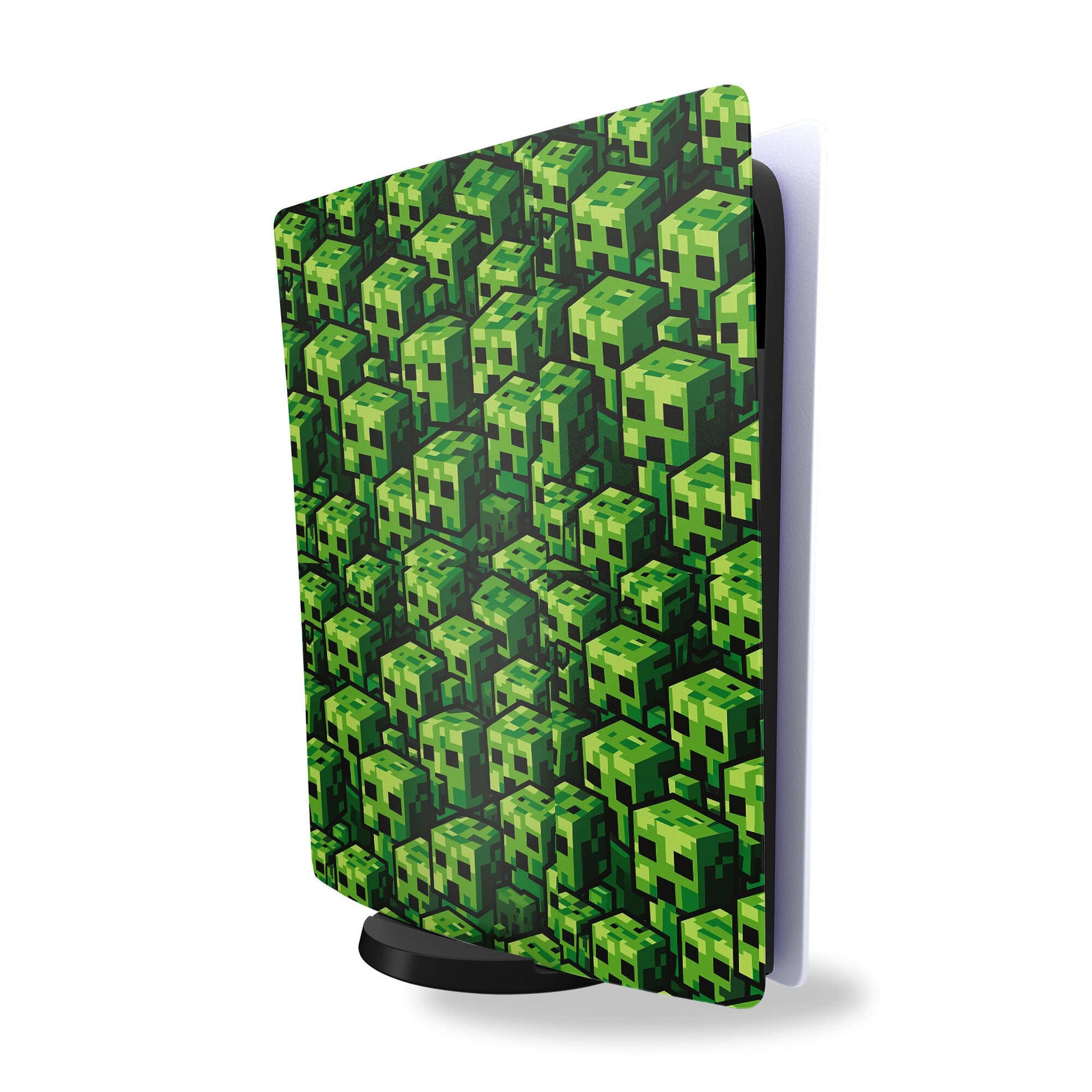 PS5 Minecraft Creaper Console Skin - console skins