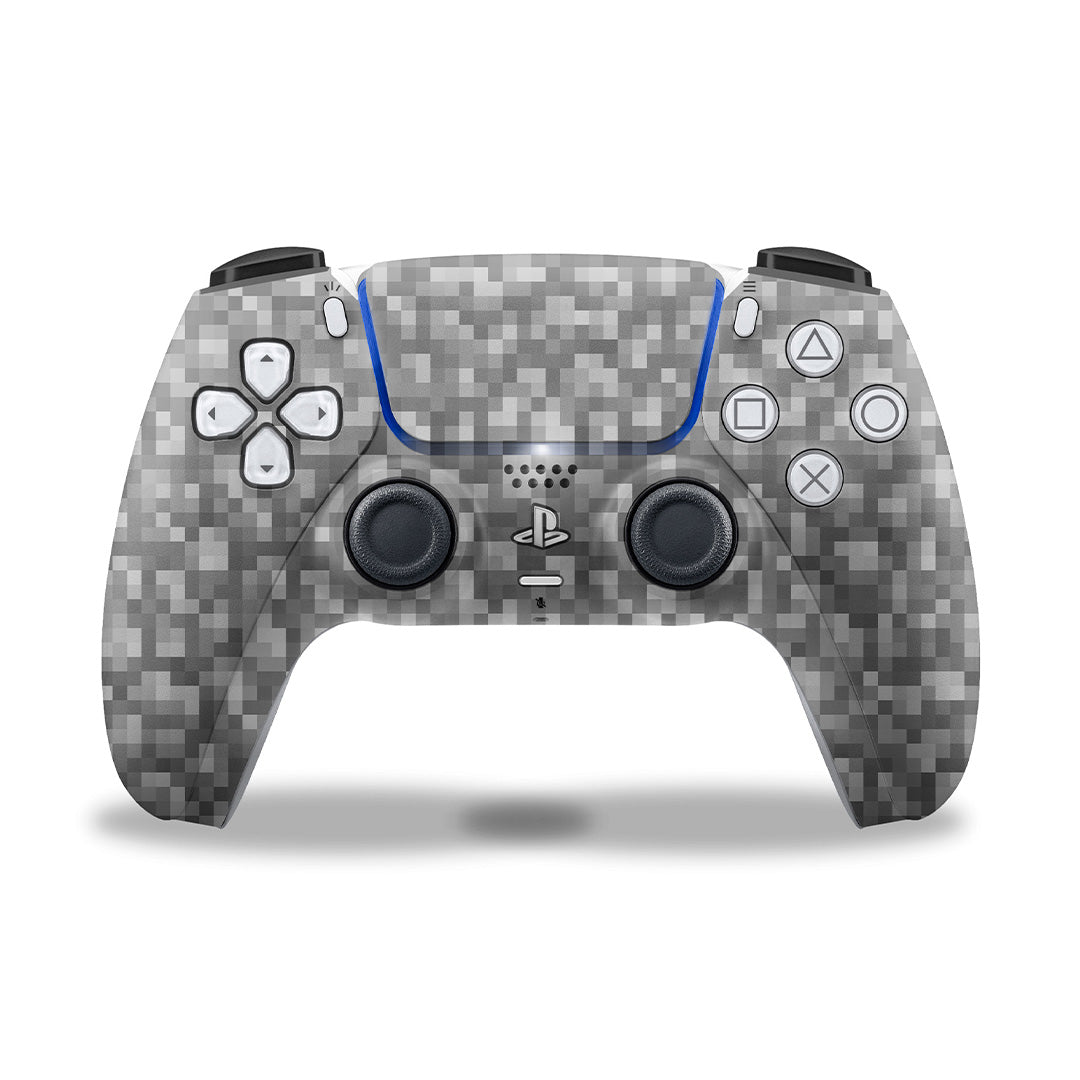 PS5 Minecraft Gravel Controller Skins 2x - controller skins