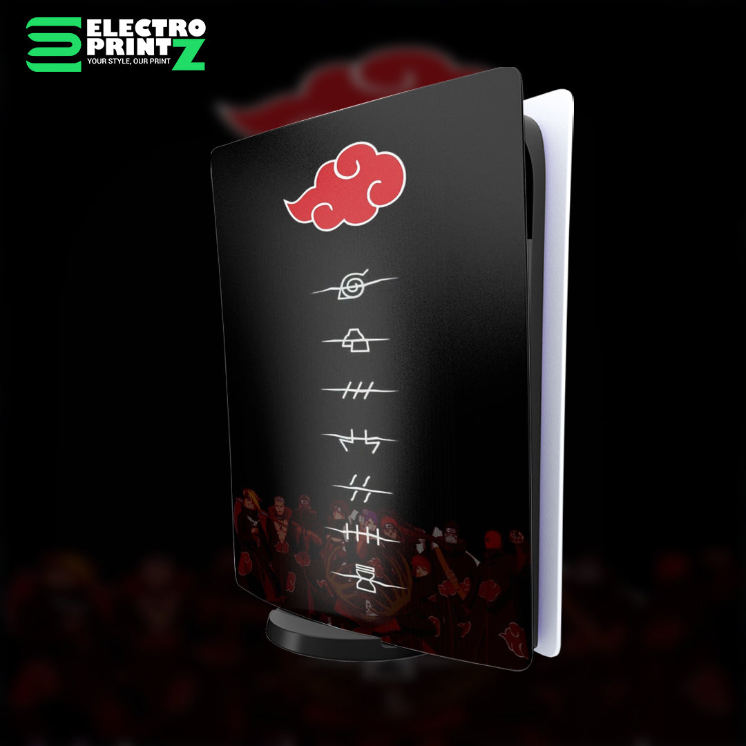 PS5 Naruto Akatsuki Console skin