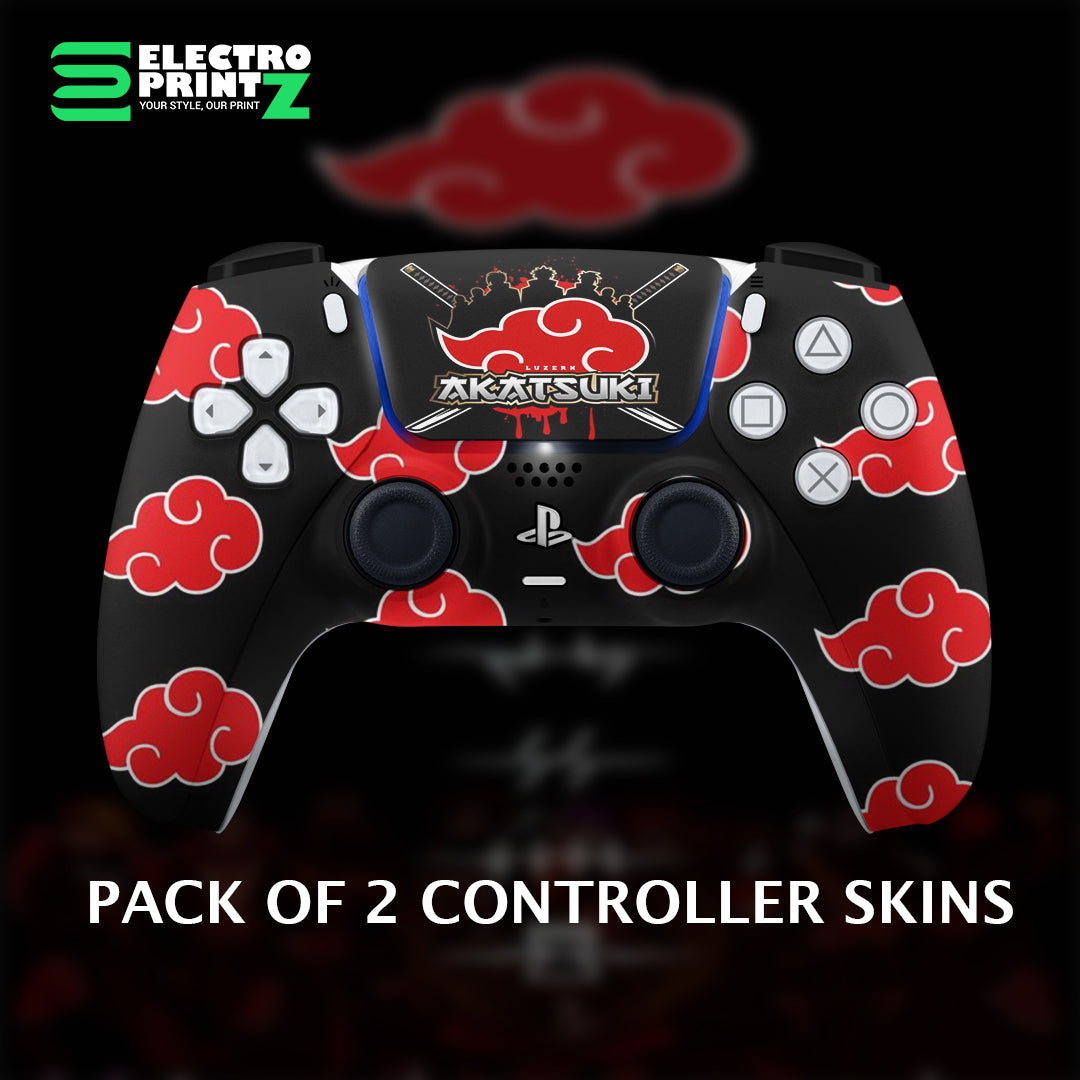 Naruto akatsuki PS5 Controller Skins 