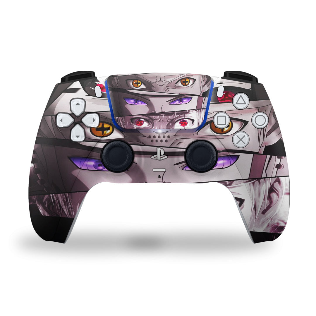 PS5 Naruto All eyes Controller skins 2x - controller skins