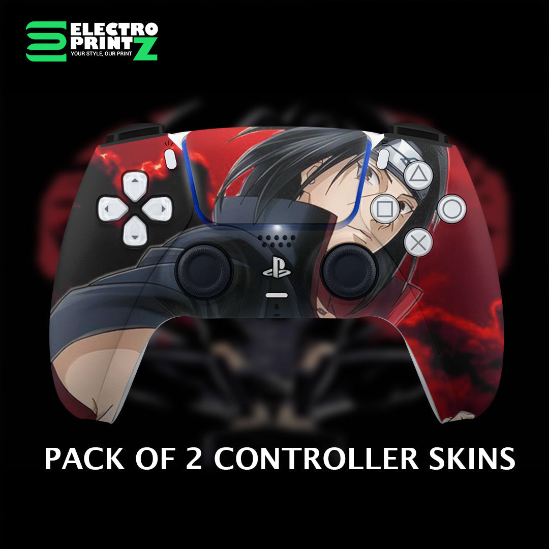 ps5 naruto and itachi controller skins