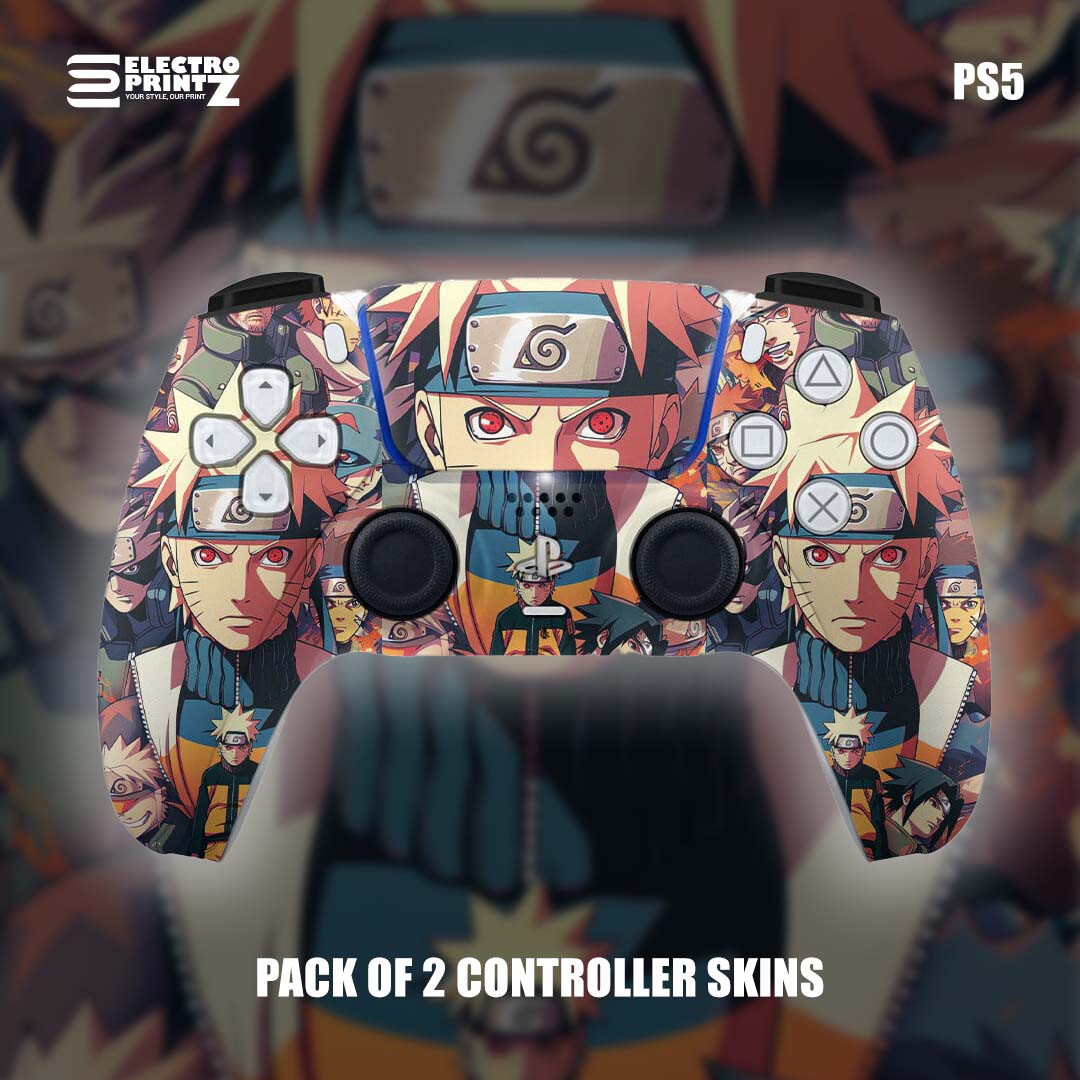 PS5 Naruto Controller Skins 2x - controller skins