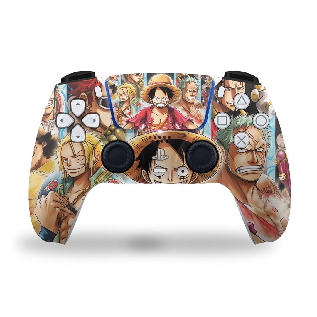 PS5 One Piece Controller Skin 2x - controller skins