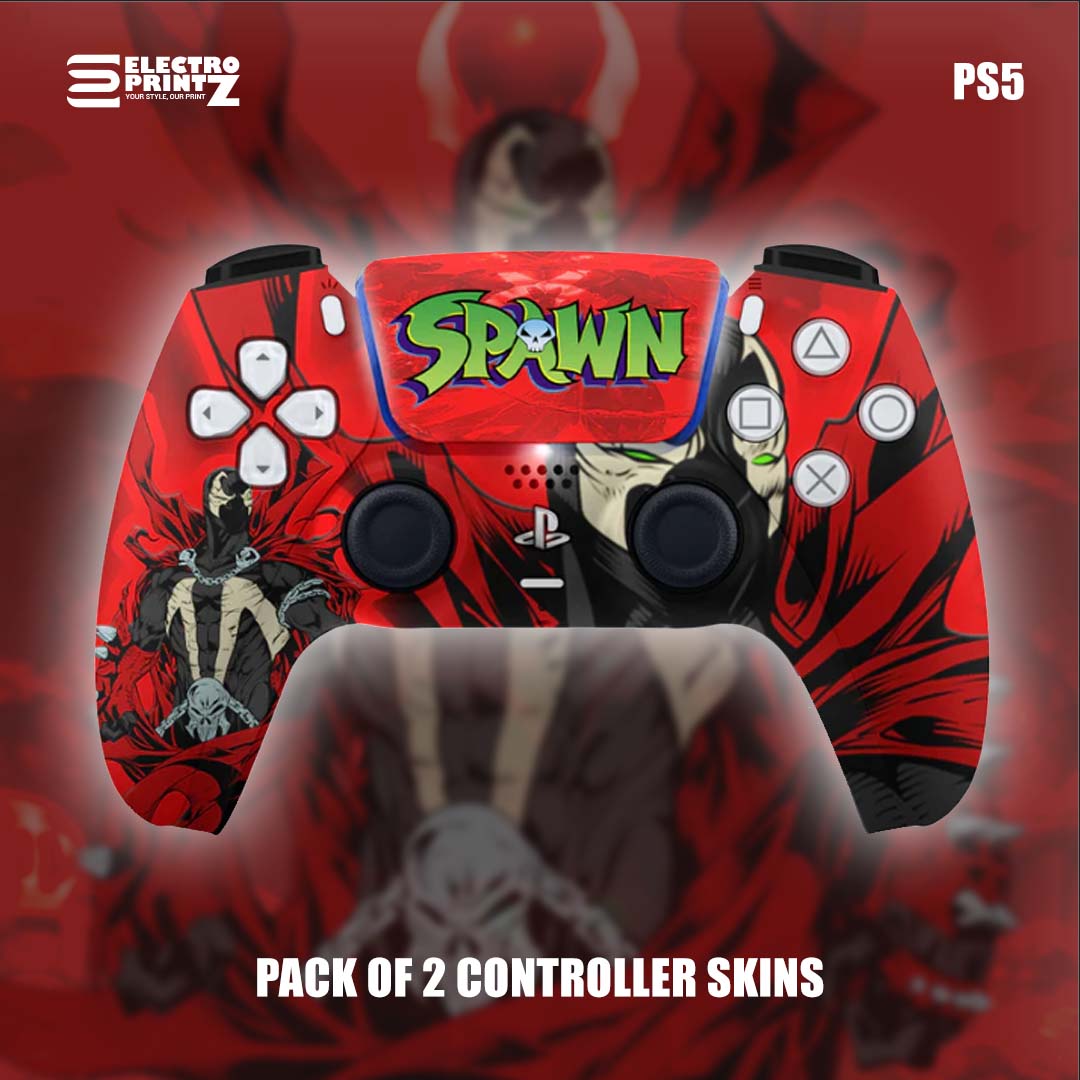 PS5 Spawn Mortal Kombat Controller Skins 2x - controller skins