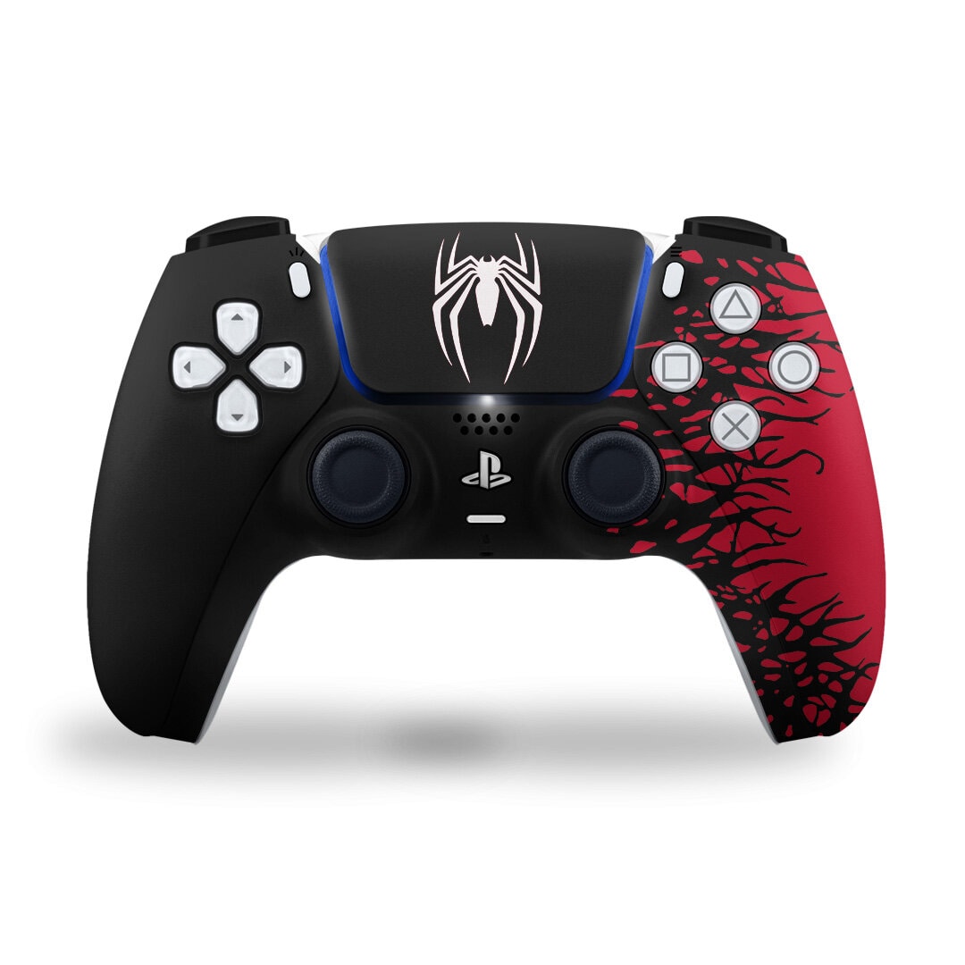 PS5 SpiderMan Edition Controller Skins 2x - controller skins