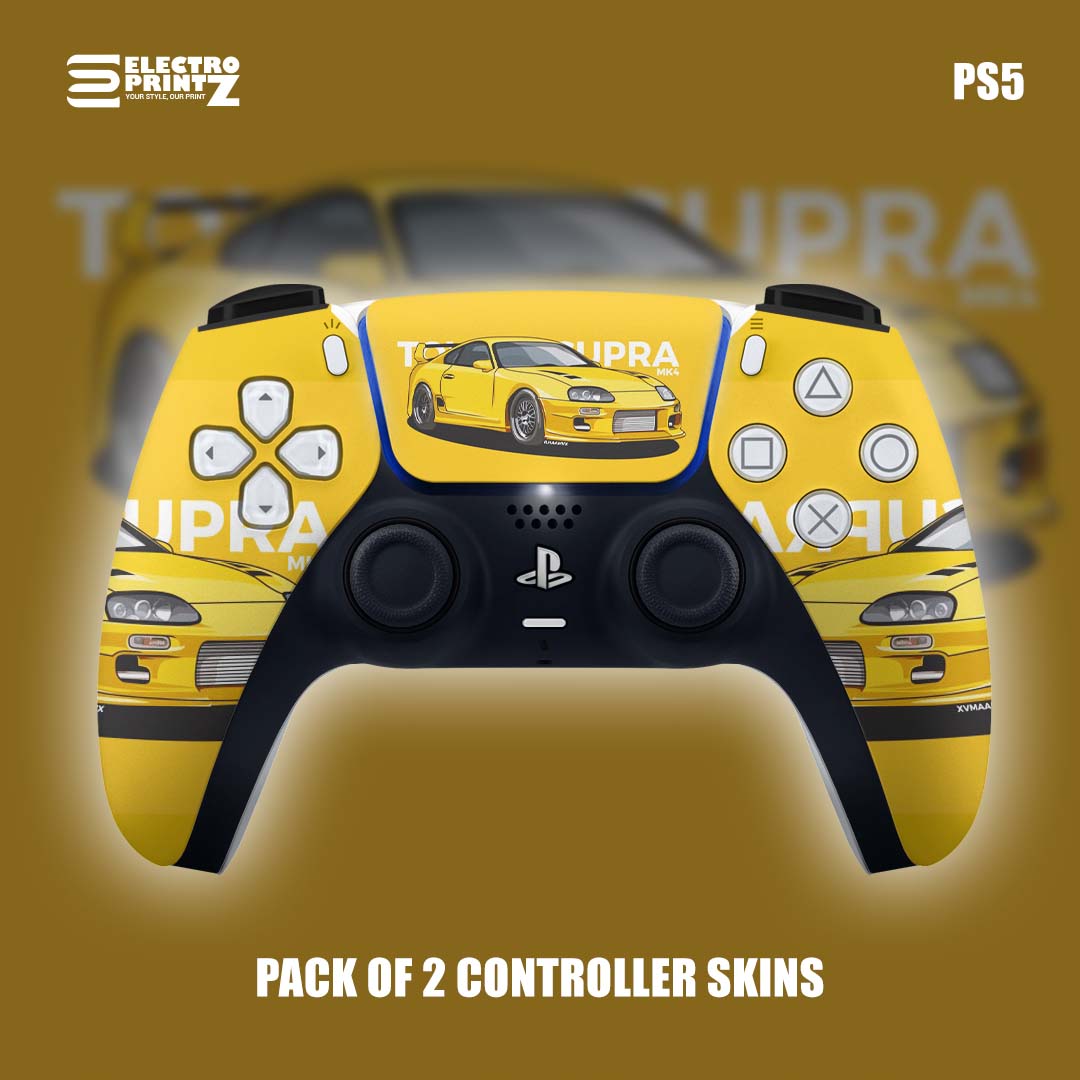 PS5 Supra Controller Skin 2x - controller skins