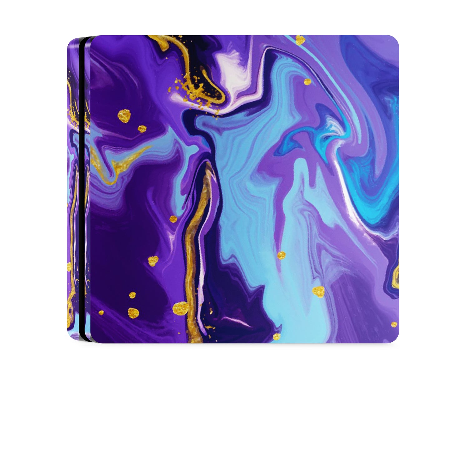 PS4-purple-marbled-console-decals