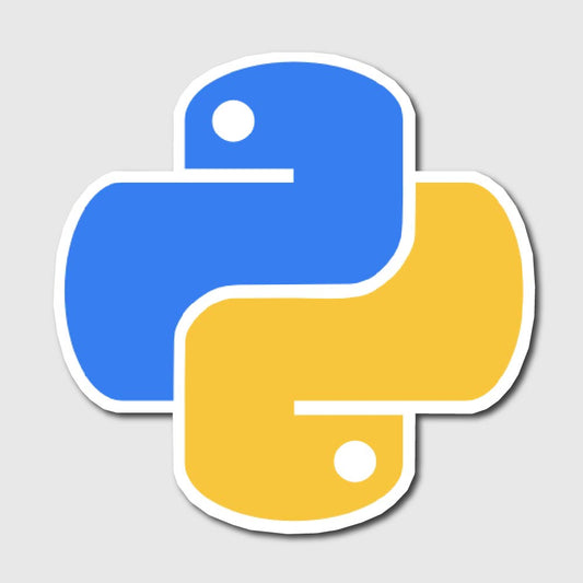Python Language Sticker