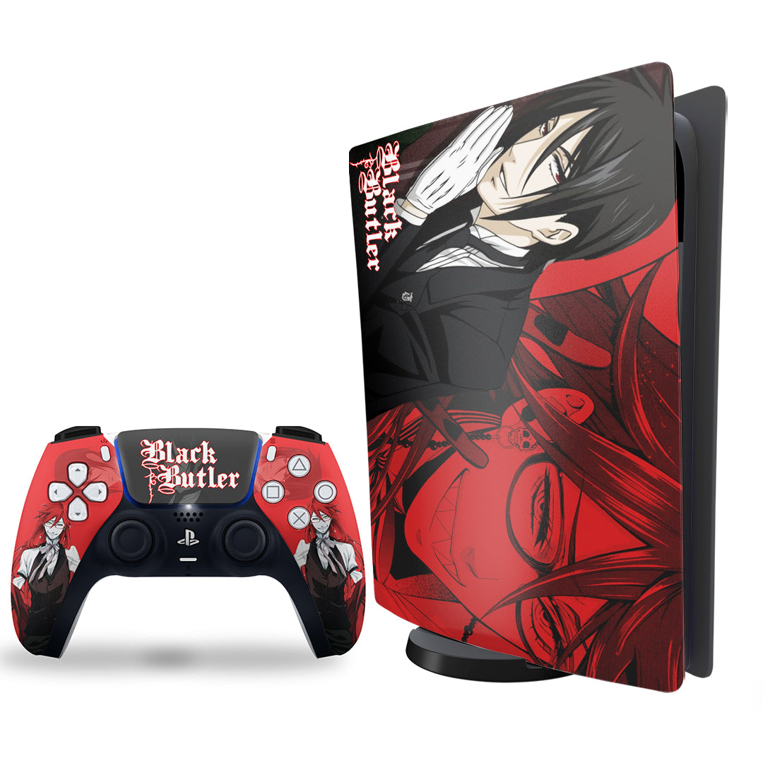 PS5 Black Butler Skin Combo