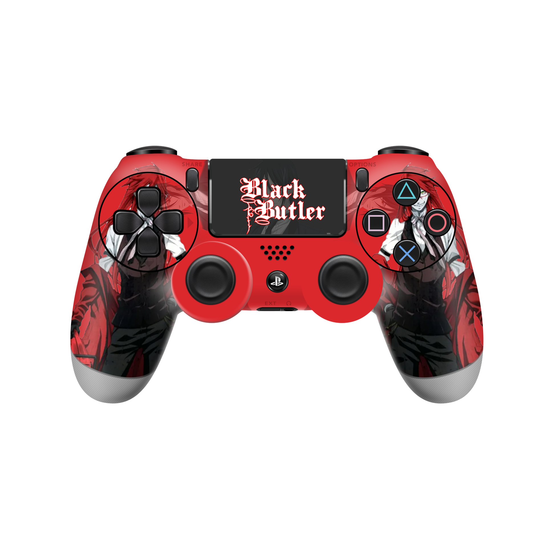 PS4-black butler-grett sutcliff-controller-skin-2x