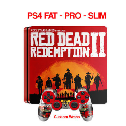PS4 Skin Red Dead Redemption 