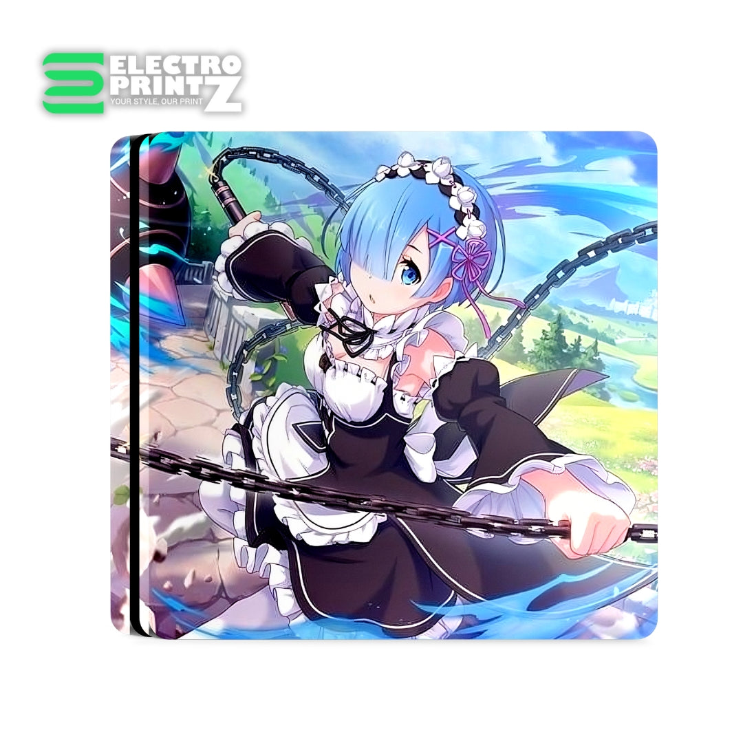 Rem from Re-Zero PS4 Console Skin - console skins