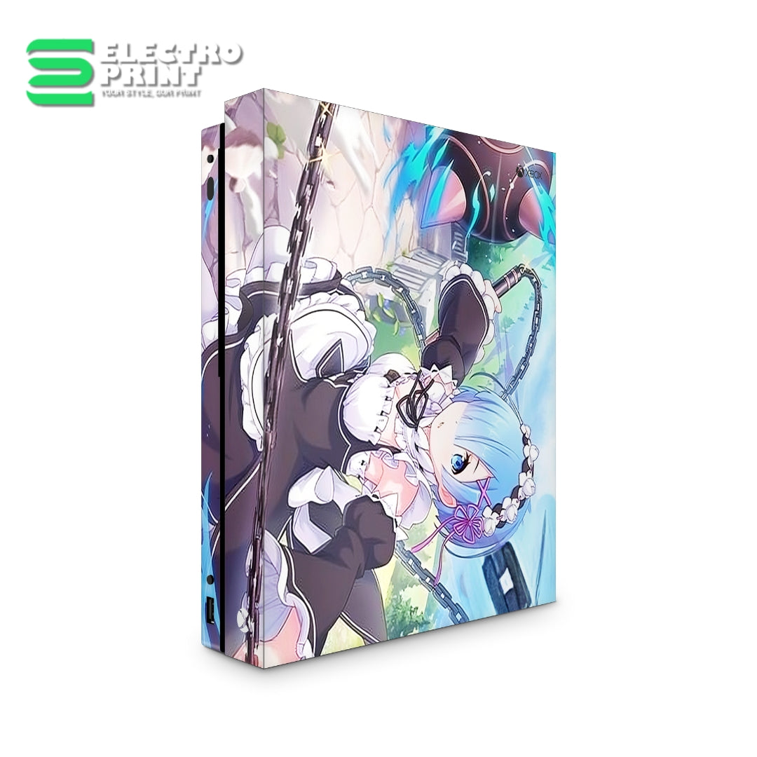 Rem from Re-Zero Xbox Console Skin - console skins