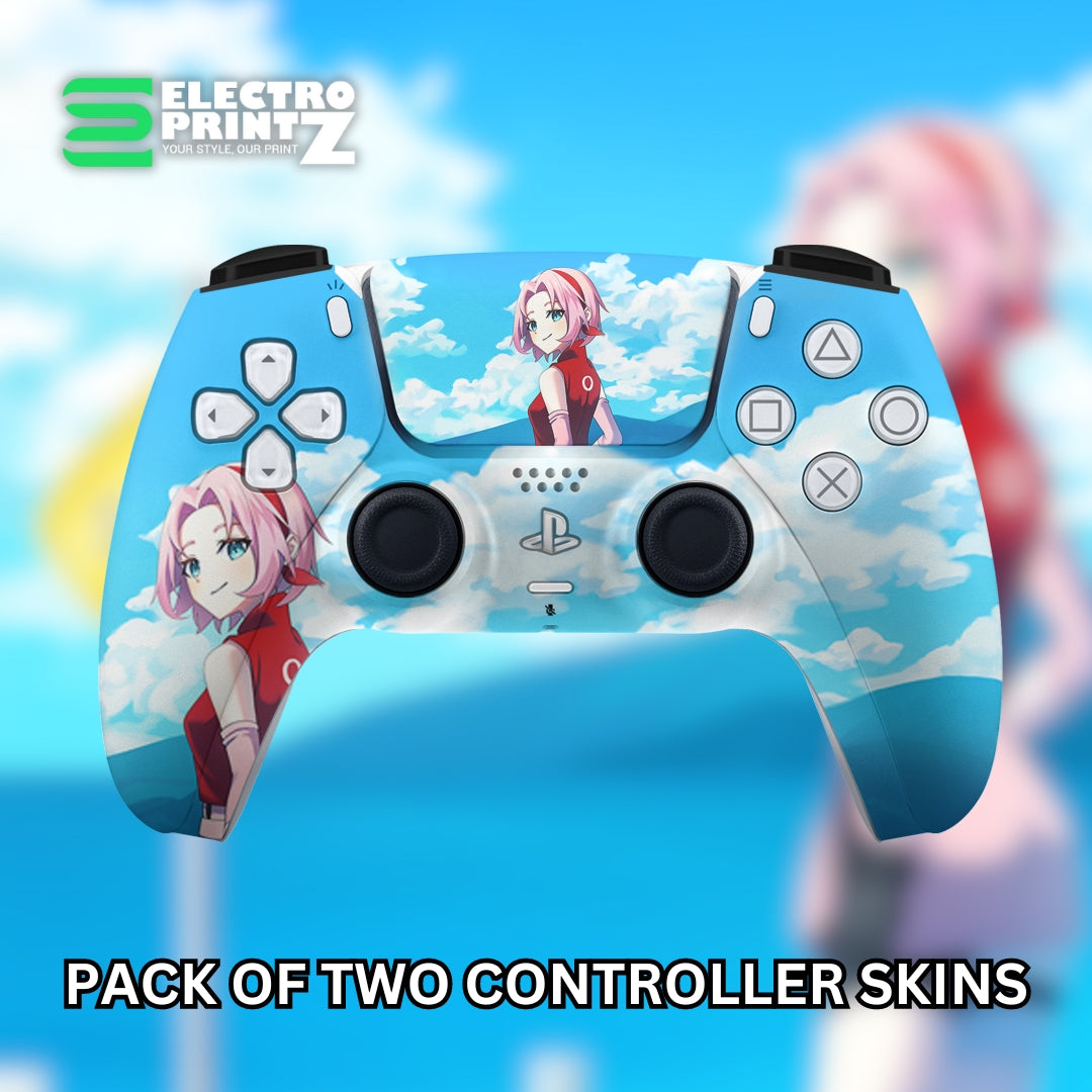 Sakura PS5 Controller Skins 2x - controller skins