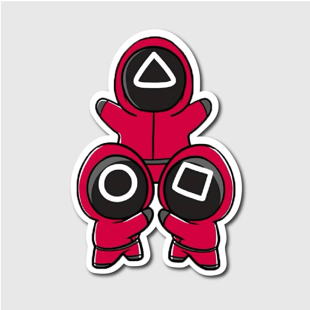 Squid Game Guards Sticker