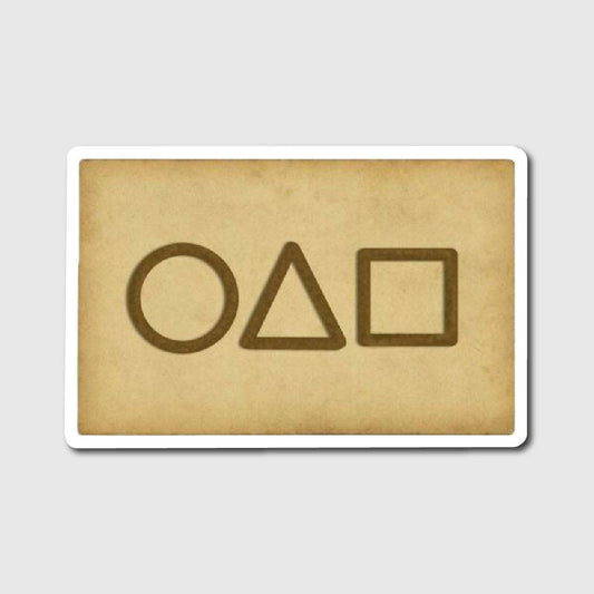 Squid Game Card Sticker