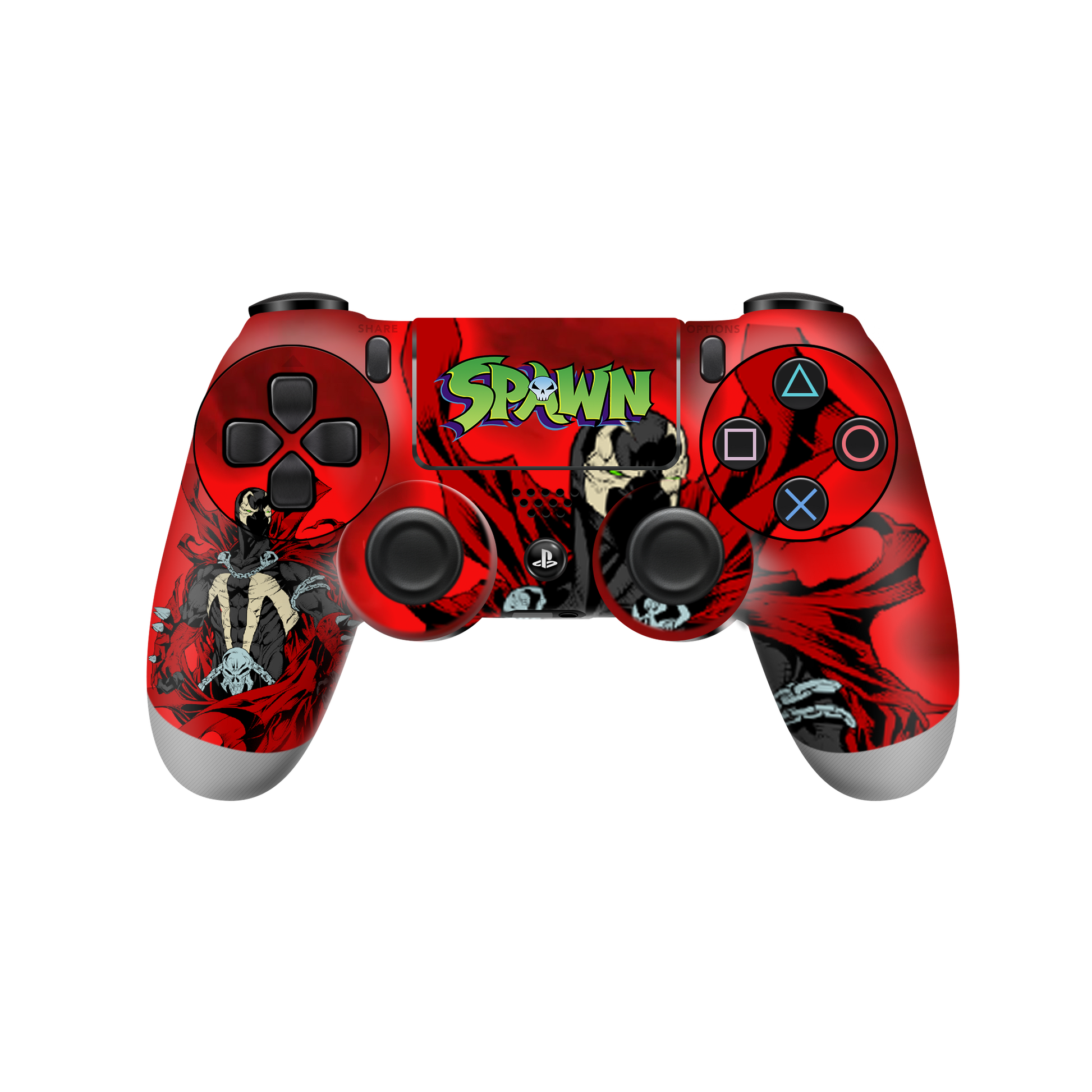 Ps4-mortal-kombat-spawn-2x-controller-skins/decals