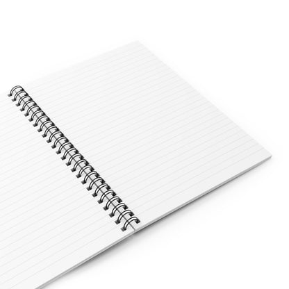 Spiral Notebook - Ruled Line - One Size - Paper products