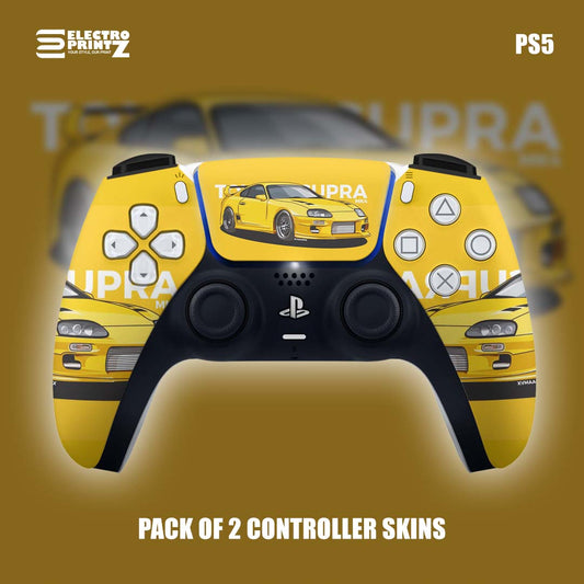 PS5 Supra Controller Skin 2x