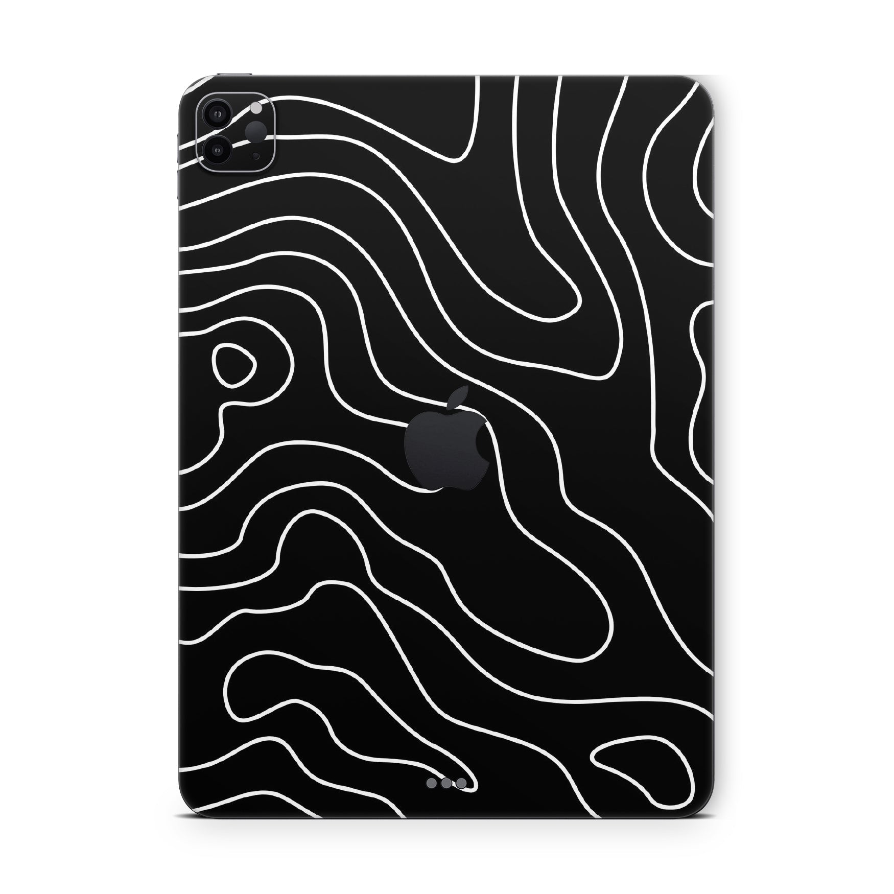 ipad pro skin - abstract topographic pattern