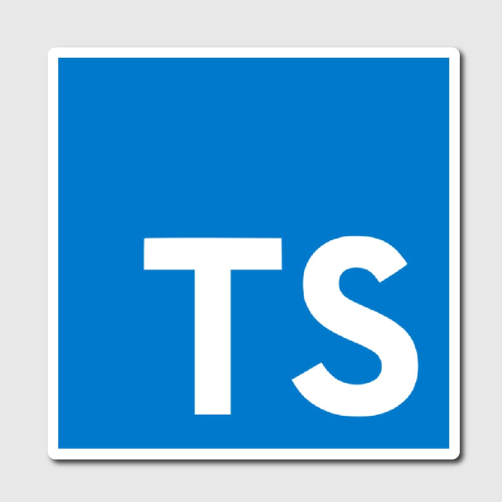Typescript sticker