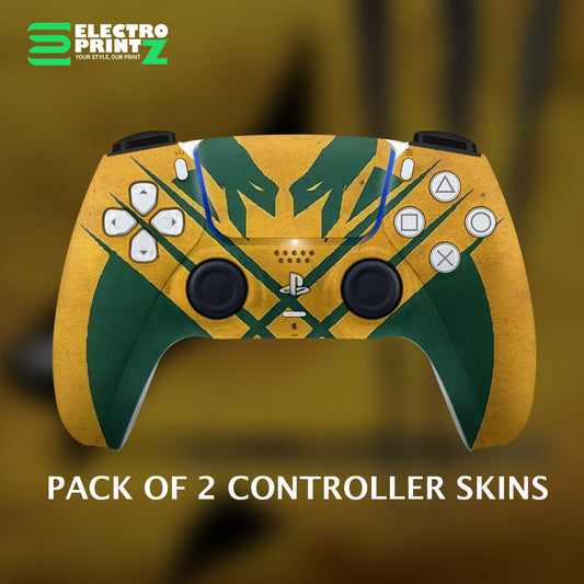 Wolverine PS5 Controller Skin – Custom PlayStation 5 Controller Cover - controller skins