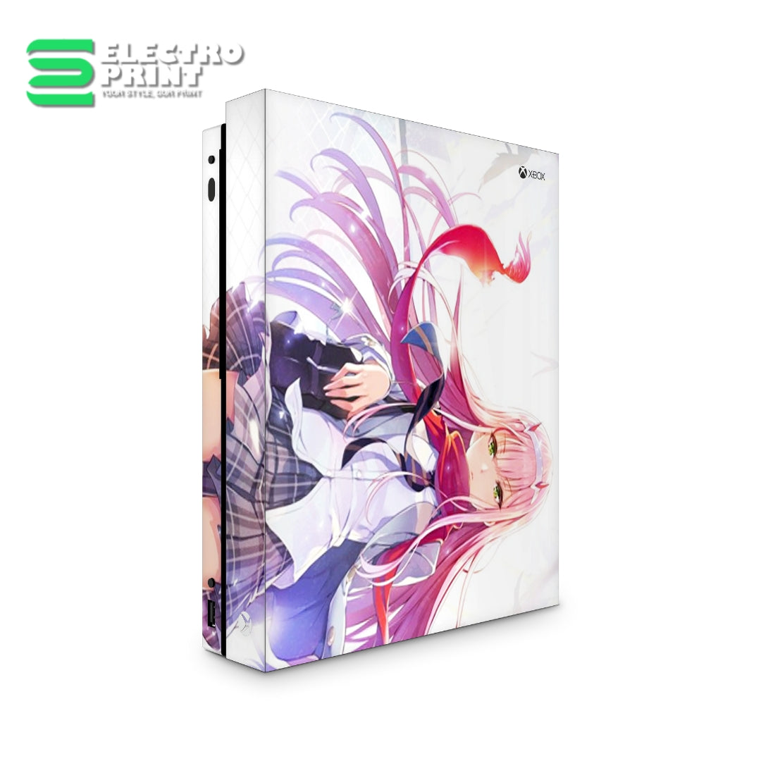 Zero Two from Darling in the Franxx Xbox Console Skin - console skins